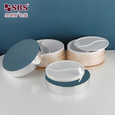 Chine 100g Ronde Gel pour les yeux de luxe Pour les soins de la peau Contenant d'emballage Jar Crème acrylique à vendre