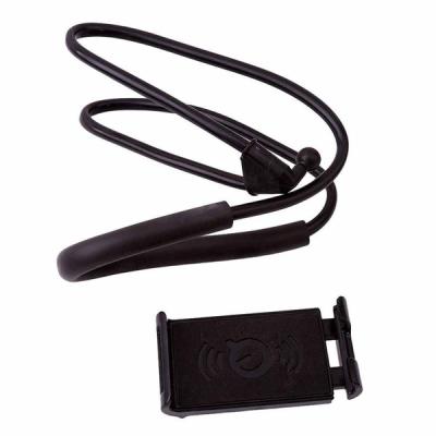 China ABS Creative 360 Rotation Neck Hanging Flexible Cell Phone Mount Stand Lazy Bracket Neck Phone Holder for sale