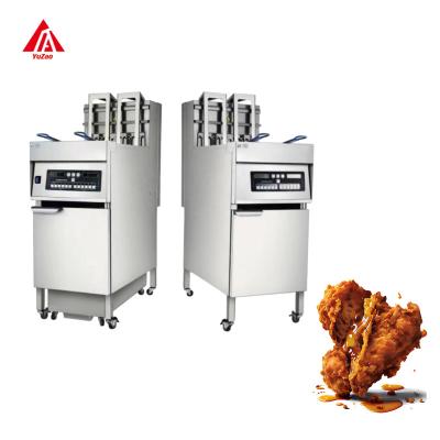 China Safety Stainless steel Vertical fryer long service life fryer commercial industrial electric deep fryer for sale