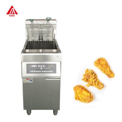 China Safety Factory Professional Stainless Steel Fryer Big Capacity Small Size Deep Fryer Commercial Electric Fryer furnace for sale