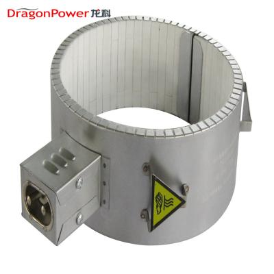 Chine Aluminum Magnesium Injection Molding Machine Custom Stainless Steel Ceramic Band Heater Round Ceramic Heating Element à vendre