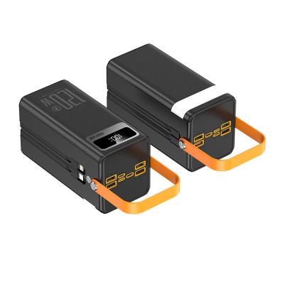 China Powerbank 50000mAh 30000nah Powerbank mit LED-Leuchten Neues 60000mAh Kraftwerk mit Kabel inbegriffen zu verkaufen