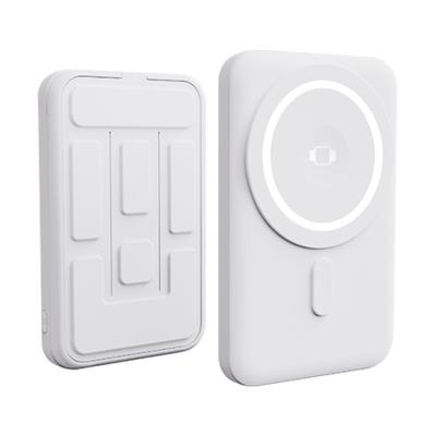 China Dünne wasserdichte magnetische drahtlose tragbare Mini-Powerbank 10000mah Ladegerät Powerbank 50000mah mit Stand zu verkaufen