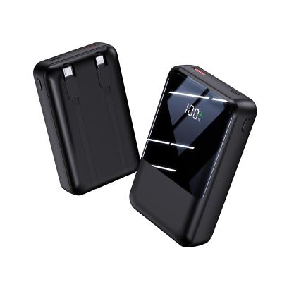 China 2024 NEUE 20000mAh 35W Super-Fast Charging Power Banks mit LED-Display eingebaut in Doppel-Kabel-Power Banks & Power Station zu verkaufen