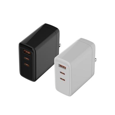 China XZH New Tech Gan Charger Plug dobrável Superior Seguro 18W 65W Carregamento rápido 2 Usb c Carregador para telefone e laptop à venda