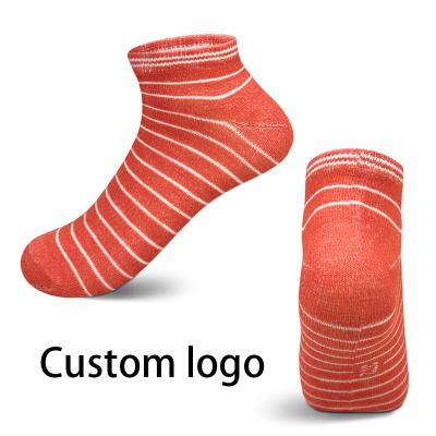 China Manufacturer Women QUICK DRY Colorful Stripe Fruit Girl No Show Women Summer Invisible Cotton Ankle Socks Custom Logo Dress Socks for sale