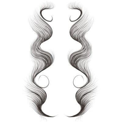 China MYSURE Temporary Hair Edges Sticker Baby Hair Accessories Edges Tattoo Baby Hair Tattoo for sale