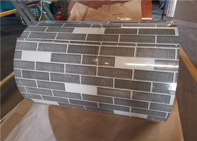 China Gray-white brick Color Coated Steel for Roofing Sheet /BRICK COLOR STEEL COIL for sale