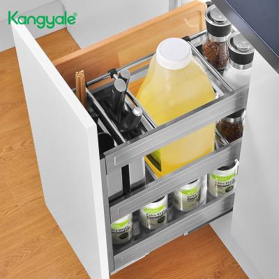 China Tidying Up Sideboard / Storage Pull Out Basket For Under Sink Corner Storage for sale