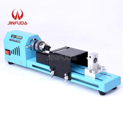 China Machinery Repair Shops 1 150W Mini Wood Lathe Machine Speed Buddha Tool Grinding Polishing Tool 12V/24V Adjustable Rotary Lathe Bead DIY Set for sale