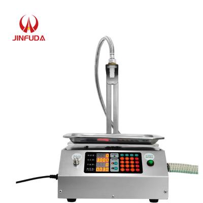 China Fast Filling Speed Automatic Quantitative Edible Oil Liquid Dispensing Equipment / Accurate Weight CSY-L17 Large Flow Weighing Filling Machine for sale