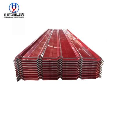China Hot Rolled Ppgi Galvanised Corrugated Roofing Sheets Colour Coated for sale