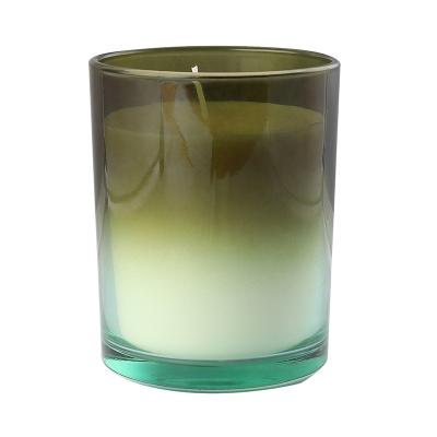China Wholesale Custom Multi Glass Scented Aromatherapy Luxury Home Fragrance Wax Candle Soy Gradient Gradient Aroma Gift Candle for sale
