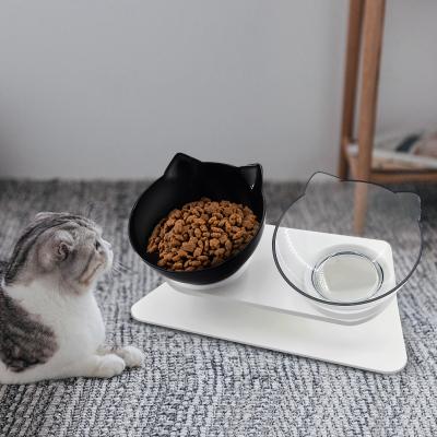 China Tall Automatic Tilted Pet Bowl For Dog Food for sale