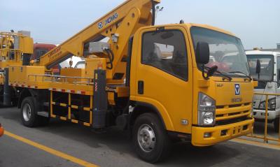 Chine Chariot élévateur fonctionnant XZJ5067JGK à boom du rayon 7.6m pour le travail aérien à vendre