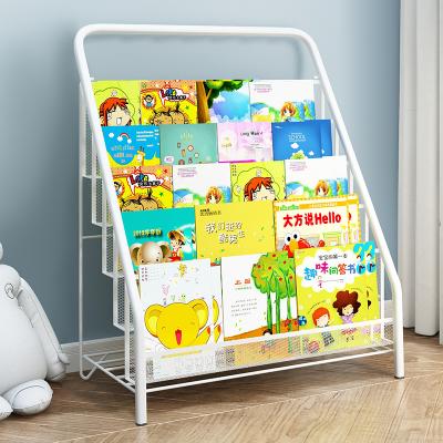 China Foldable Book Rack Shelf Magazine Folder Desk Shelves Children Bookshelf Bookshelves Bookshelf Kids Cabinet Storage Racks for sale