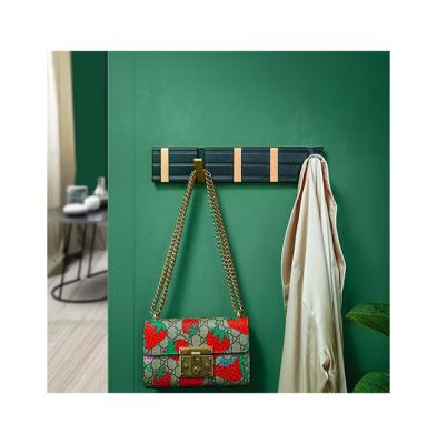 China Traceless Aluminum Towel Hanger Drapes Corner Creative Rustproof Clothes Hooks for sale