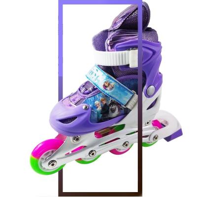 China Hot Hard Slalom Fitness Freestyle PU Boot Amazon Speed Integrated Roller Skate 5 13 Years Girls Boys for sale