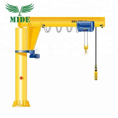 China Jib Crane 500kg Small Jib Crane Dwg Price Industrial Traveling Portable Mounted Jib Crane In China for sale