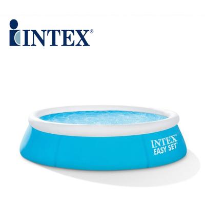 China Intex 28101 6ft x 20in Easy Set Inflatable Paddling Pool Outdoor Swimming Toy 28101 for sale