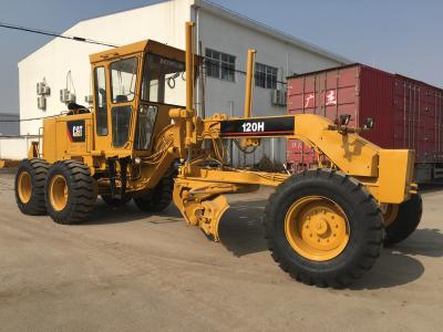 China 10.3L Displacement 21000kg Caterpillar 120H Used Motor Grader for sale