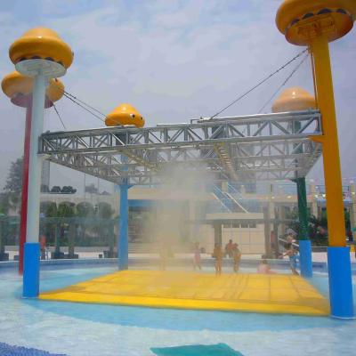 China Estructuras grandes de acero de la historieta del equipo del parque del espray del juego de la aguamarina del mundo de las medusas en venta