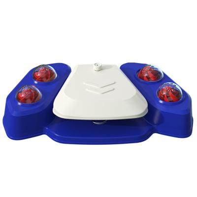 China Hot Automatic Dog Automatic Pet Water Dispenser Dog Paw Activation Sprinkler Sale Stepping Fountain Dog Sprinkler Watering Toy for sale