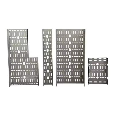 China Maximize Cable Protection with Zinc Plated Cable Tray and Covers in 50mm-1000mm Width for sale