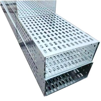 China Accessories Connectors Hot Dip Galvanized Wireway With 50mm-1000mm Width for sale