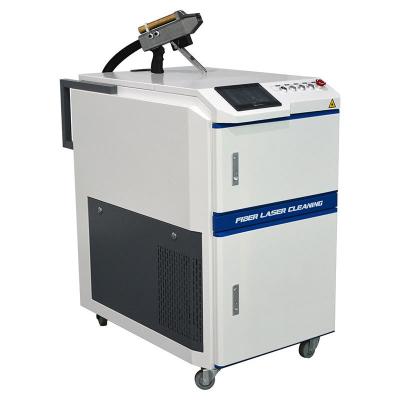 Chine Machine de nettoyage de nettoyage tenue dans la main 500w de dérouillage de machine de laser prix de 1000 watts à vendre à vendre