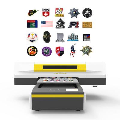 Chine 6090 3D logo dtf uv crystal cold transfer film UV Printer for glass wood metal acrylic à vendre