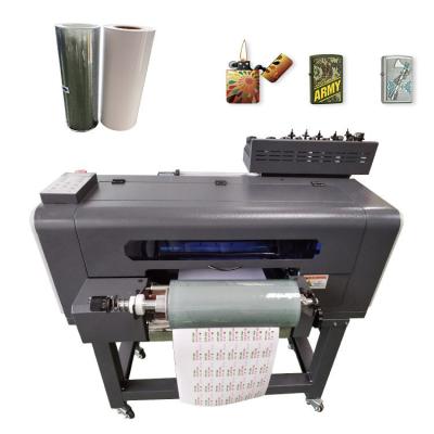 Chine Large roll to roll A3 UV Printer FILM Printing UV DTF LOGO Printing Machine CMYK W Varnish UV dtf sticker printer à vendre