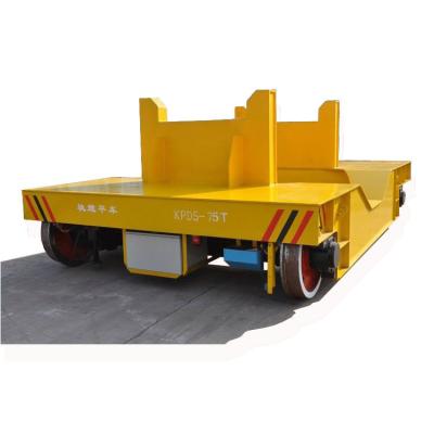 China overseas third party service heavy duty electric on-rail transfer cart Te koop