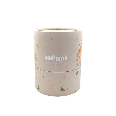 China Recyclable Round Cardboard Tea Jewelry Storage Gift Cardboard Custom Candle Packaging Box Luxury Gift Wrapping Paper Box for sale