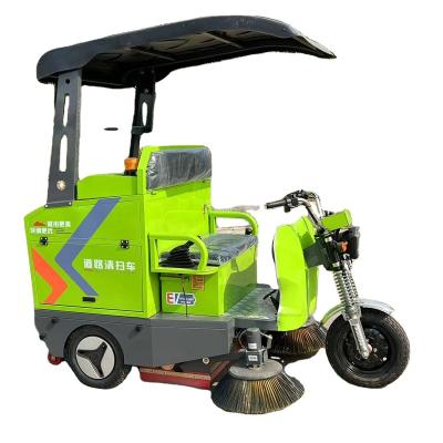 China Electric pollution-free ride-on floor road garden brush sweeper scrubber machine cleaning equipment floor sweeper for sale for sale