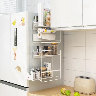 China Viable Regular Kitchen Magnetic Storage Spice Rack Drawer Organizer for sale