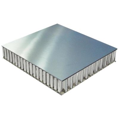 China Curtain Wall Exterior Wall Lightweight Dustproof Aluminum Honeycomb Panel For Building for sale