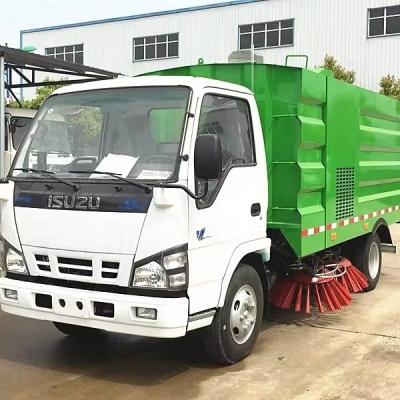 Cina ISUZU 6cbm camion spazzino stradale, camion montato spazzino stradale EURO 5 4x2 in vendita