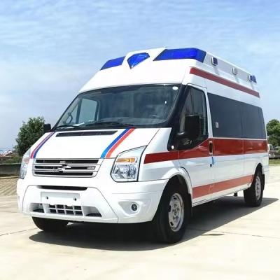 Cina 4x2 ICU Ambulanza di emergenza medica Auto ospedale Ambulanza EURO 5 in vendita
