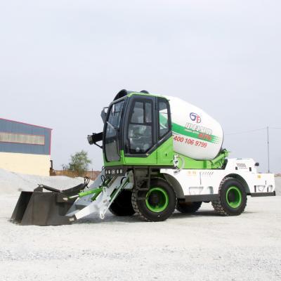 China Construction Material Shops 4 Wheel High Quality Steering 4 Wheel Driving 4 CBM Diesel Concrete Mixer Truck For Sale for sale
