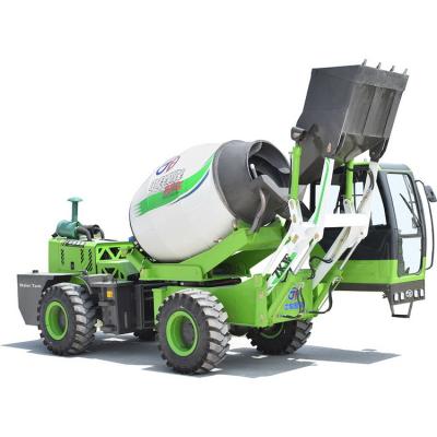 China Construction Material Stores High Quality 4 CBM Self Loading Uganda Concrete Mixer for sale