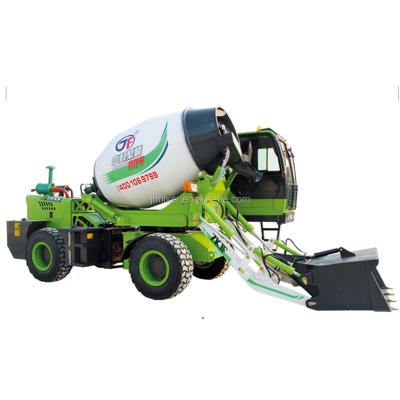 China Construction Material Shops Concrete Mixers Machinery 2600RW Concrete Self Loading Concrete Mixer Truck Cement Mixer Truck for sale