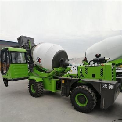 China Construction material shops hot sale 2.0 CBM self loading cement mixer truck price concrete carmixer for sale
