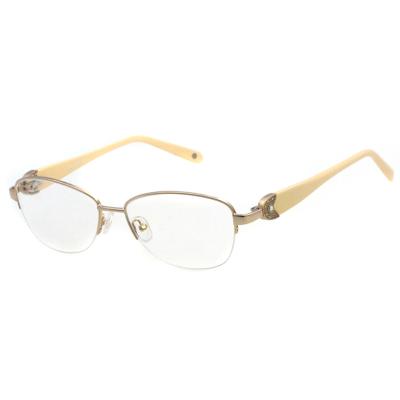 China Stainless Steel Eyewear 2020 New Design Luxury Eyewear Half Frame Ladies Metal Stainless Steel Eyewear for sale