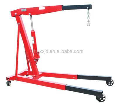China Shop Crane Portable Engine Crane Hydraulic Manual Folding 3 ton for sale