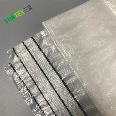 China Cherry Hedge Woven Fabric 150grams Transparent UV Treated Reinforced Greenhouse Plastic Sheet Orchard Cover for sale