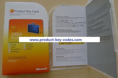 China Favorable última caja 2010 de la llave electrónica PKC del producto de la versión de Microsoft Office en venta