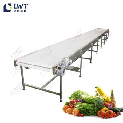 Cina Linea di trasporto a nastro attrezzature per il trasporto di frutta e verdura in vendita