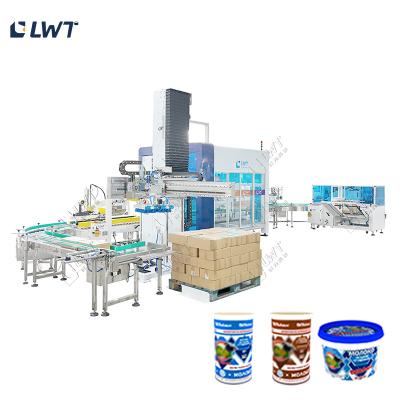 China 1400BPH Linha automática de produção de leite condensado enlatado à venda