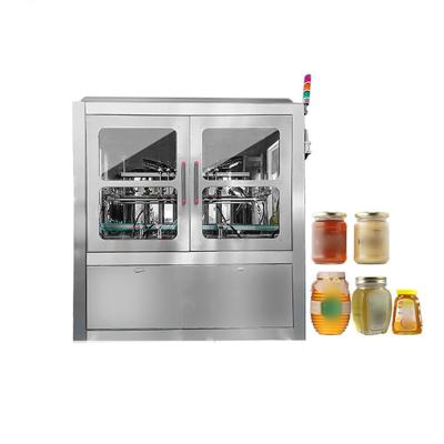 China Máquina automática de llenado de frascos de mermelada de frutas de grado alimenticio 50g 100g con embalaje térmico en venta